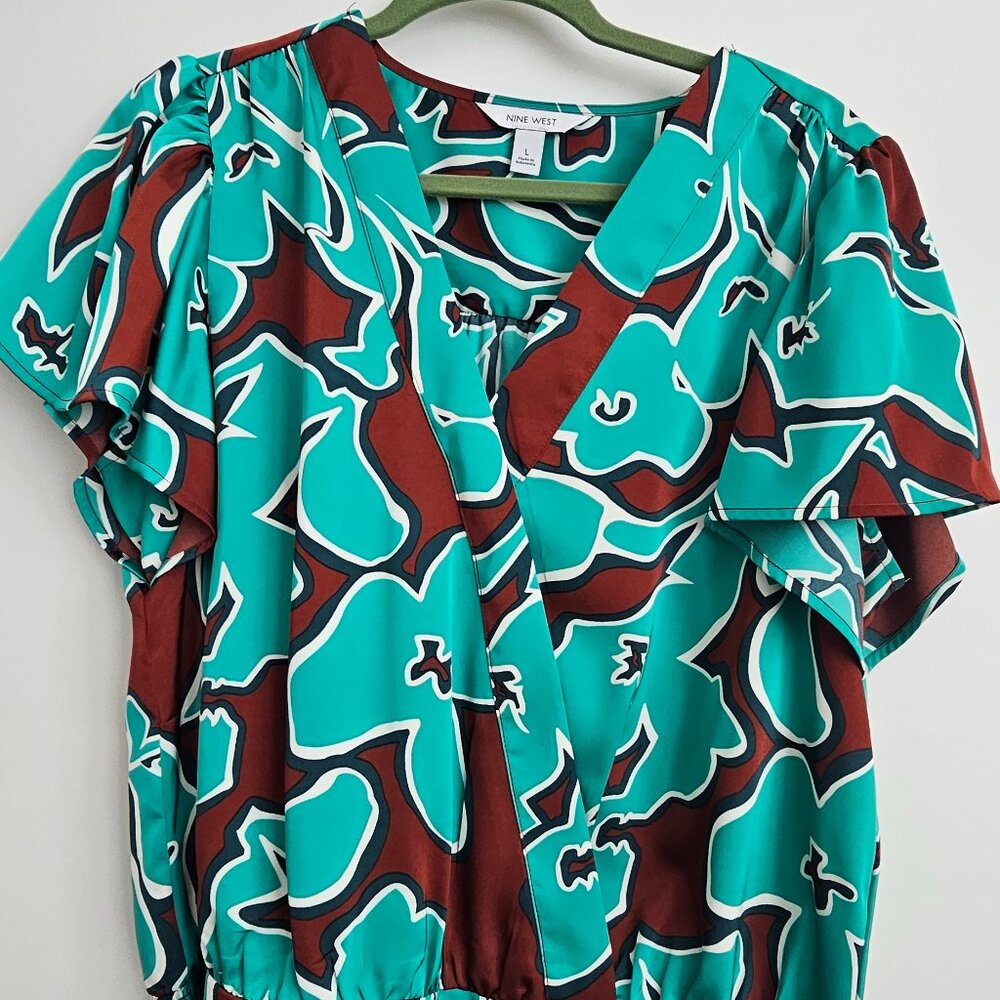Womans Satin blouse